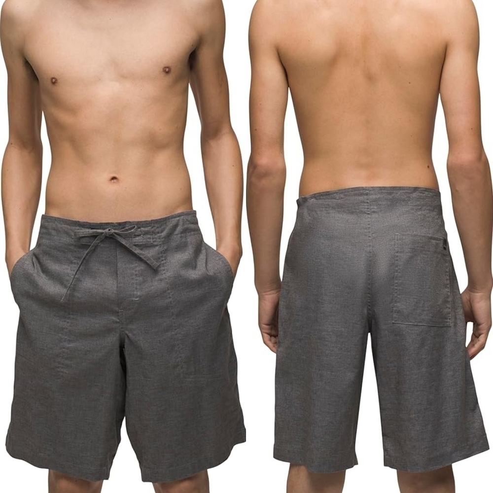 Prana Gravel Mens Sutra Short Small